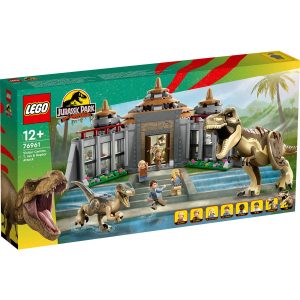 LEGO Jurassic World Visitor Centre: T. rex & Raptor Attack - 76961